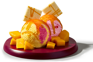 Drivu Mango Passion Fruit Double Value Sundae