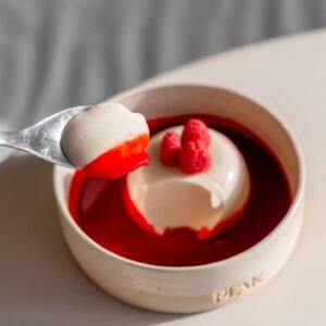 Pannacotta Raspberry - PEAK Lounge ras-al-khaimah