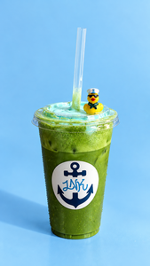 Salted Vanilla Matcha  - Lnk Cafe dubai