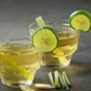 Drivu Sparkling Ginger Lemongrass Cooler: