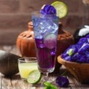 Drivu Butterfly Pea Lemonade: