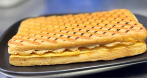 Drivu Turkey and Cheese Sandwich