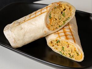 Drivu Scrambled Egg Wrap Sandwich