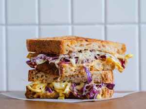 Drivu Kimchi Grilled Cheese