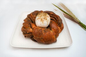 Drivu Zaatar Babka with Burrata 