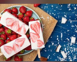 Drivu Strawberry Coconut Ice Cream