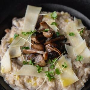Drivu Mushroom Risotto