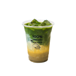 Drivu Iced White Chocolate Coffee Matcha Latte