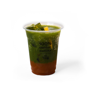 Drivu Passionfruit Iced Matcha Lemonade