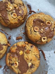 Gianduja Chocolate Cookies - Milk Haus dubai