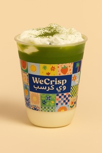 Drivu Salted Vanilla Foam Iced Matcha