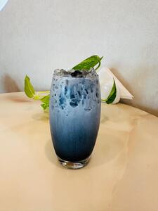 Drivu Iced Vanilla Charcoal Latte