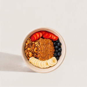 Purple sunset Acai Bowl - Taken Cafe dubai