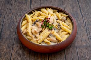 Drivu Chicken And Mushroom White Sauce