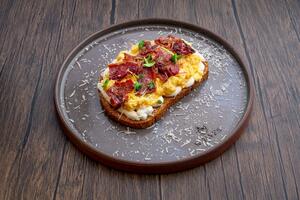 Drivu Egg Bacon On Toast