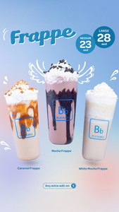 Drivu White Mocha Frappe