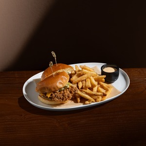 Original Chicken Burger - Sugar & Salt  abu-dhabi