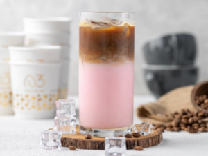 Drivu Iced Rose Latte
