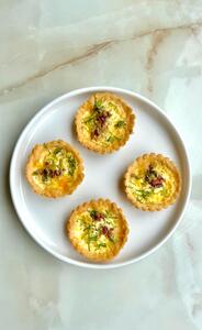 Drivu Turkey Bacon & Cheddar Quiche