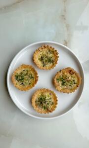 Drivu Leek Asparagus & Mushroom Quiche