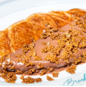 Drivu Chocolate Milk Flat Croissant