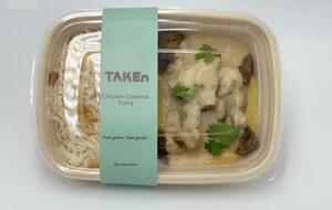 Drivu Orange Chicken and Sesame Rice