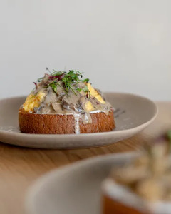 Drivu Truffle Mushroom Scrambled Eggs