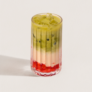 Berry Bloom Matcha - Taken Cafe dubai