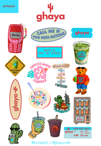 Drivu Summer Sticker Sheet