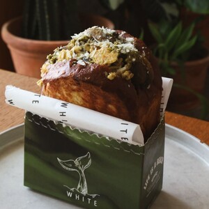 Drivu Mushroom Morning Luxe Sandwich