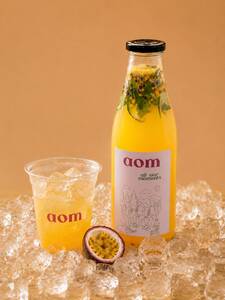Passion Fruit Mojito 1L - AOM Cafe sharjah