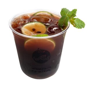 Drivu Strawberry Passion Fruit Mojito | موهيتو فراولة و ثمرة العاطفة