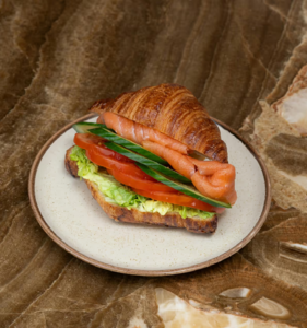Drivu Smoked Salmon Croissant