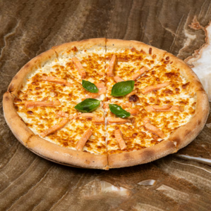 Drivu Smoked Salmon Pizza