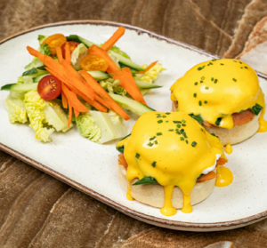 Drivu Eggs Benedict