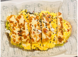 Drivu Avocado Halloumi Toast افوكادو توست مع حلومي