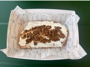 Drivu Toast Labneh Zaatar توست لبنة و زعتر