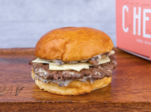 Drivu Beef Mushroom Burger