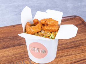 Drivu Dynamite Shrimp With Noodles