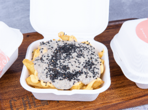 Drivu French Fries With Mushroom Sauce