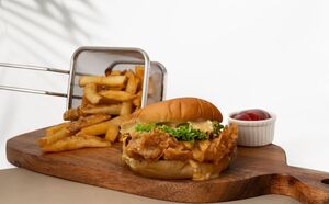 Drivu Crispy Chicken Burger