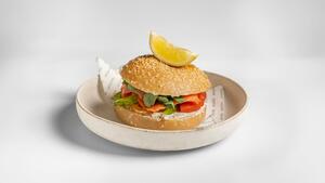 Drivu Smoked Salmon Bagel 