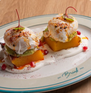 Drivu Roasted Squash with Poached Egg
