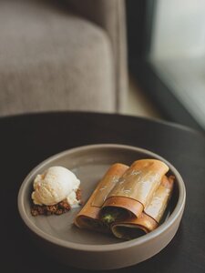 Drivu Pistachio Kunafa Crepe