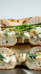 Drivu Egg Salad Bagel
