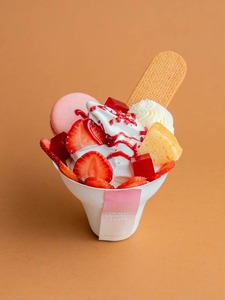 Drivu Strawberry Parfait Soft Serve