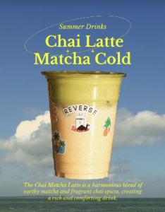 Drivu Iced Chai Latte Matcha