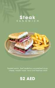 Drivu Steak Sandwich