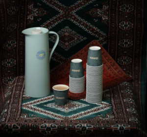 Drivu Karak Saffron Dallah دلة كرك زعفران