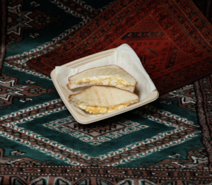 Drivu Boiled Egg Sando ساندو بيض مفور